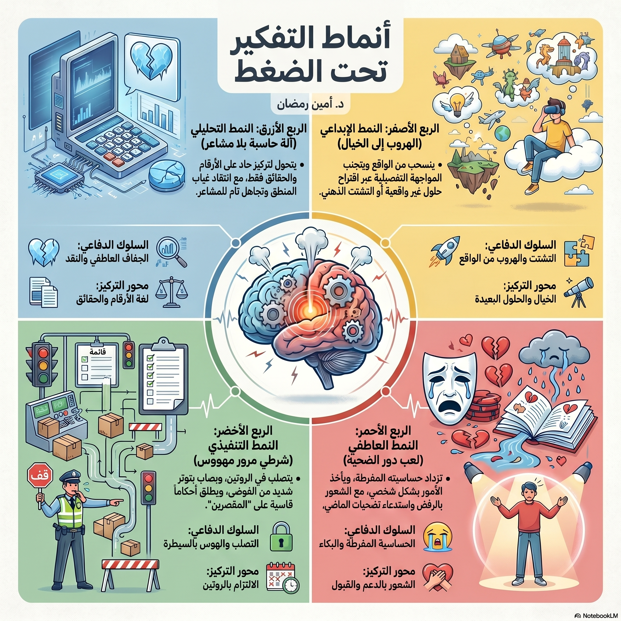أنماط التفكير تحت الضغط